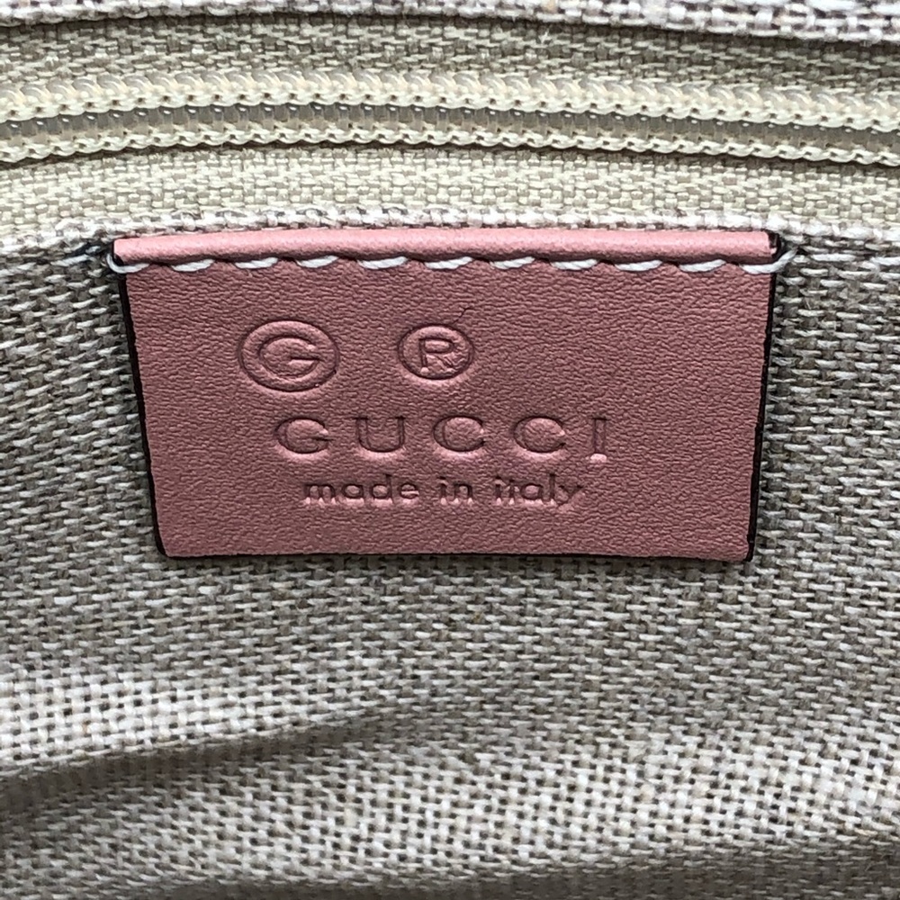 GUCCI IndiPink GG Medium Tote Shoulder Bag - Picture 6 of 8